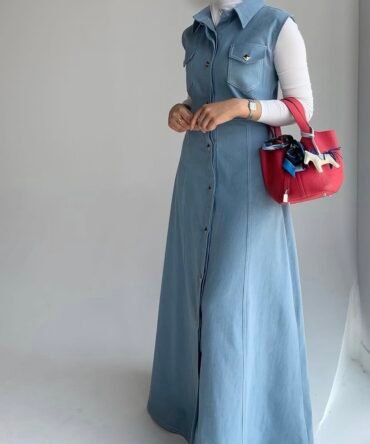 Denim dress